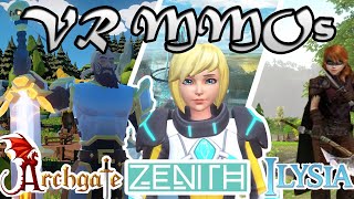 Most Promising Upcoming VR MMORPGs Zenith VR  Archgate  Elysium  Ilysia [upl. by Mcgean]