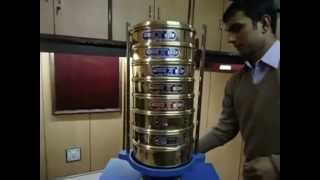 Sieve Shaker Working Video [upl. by Adlay37]