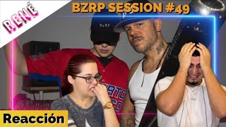 Reacción a BZRP Music Sessions 49 con RESIDENTE 🔥 [upl. by Enneiviv740]