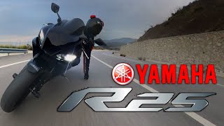 2023 Yamaha R25 İncelemesi [upl. by Esorrebma74]