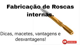 Ferramentas de rosqueamento Dicas e macetes VALIOSOS [upl. by Airamana339]