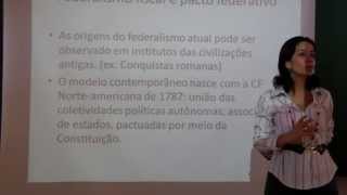 Aula 5 Parte I Federalismo Fiscal [upl. by Steel939]