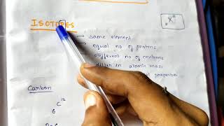 Isotopes Isobars Isotones simple explanation with examples and remembering method in தமிழ் [upl. by Claudette]