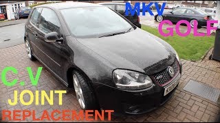 MK5 Golf Gti CV Change [upl. by Anoli741]