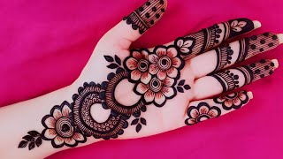 New Eid special mehndi design back hand  Mehndi design simple and easy  Mehndi design  Mehndi [upl. by Elisabeth]