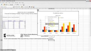 Lekcja 4 Arkusz kalkulacyjny Calc  Wykresy  część 1 [upl. by Snoddy]