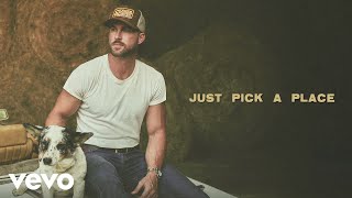 Riley Green  Pick A Place Lyric Video [upl. by Uno273]