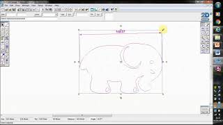 2D Design  How to use the Measurement Tool and Scale your Drawing Clock Project [upl. by Frederiksen]