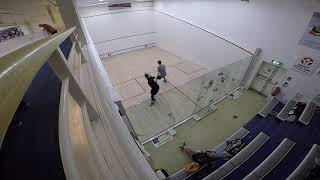 UK RACQUETBALL NOTTINGHAM FINALS 2019 TED JEAL V LUKE BISHOP [upl. by Justen20]