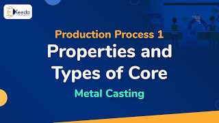 Properties and Types of Core  Metal Casting  Production Process 1 [upl. by Yhtimit62]