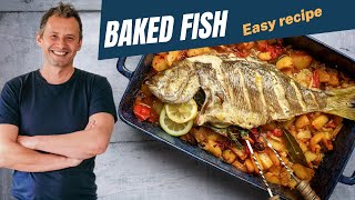 Easy way to bake a whole fish provencale style  one wonders Ep 6 [upl. by Eical359]