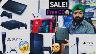 CHEAPEST GAMING CONSOLES😱❤️ I PS5 I PS4 I PS3 I XBOX SALE IS HEREFREE CD [upl. by Atiner52]