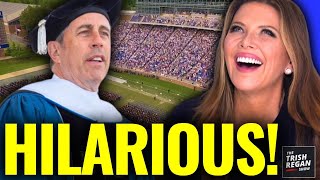 Jerry Seinfeld Gives AntiWoke AntiPC Graduation Speech at Duke and it’s HILARIOUS 🤣 [upl. by Narcis]