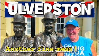 Laurel amp Hardy Fish amp Chips amp a Pint in Ulverston The Lakes UK [upl. by Ia415]