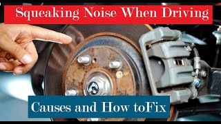 Noisy Wheel Bearing Why Fix for Squeaking Noise When Driving From Wheel [upl. by Pascha]