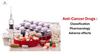 Anticancer Drugs  Pharmacologyclassificationadverse effects  Part 1 [upl. by Yllehs]