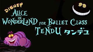 ディズニー 名曲 で バレエレッスン アリス  Disney Music for Ballet Alice wonder [upl. by Hahcim701]