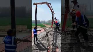 Shotcrete Application Process for Villa Rooftops  Good tools and machinery make work easier [upl. by Anglim737]