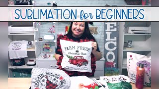 Introduction to Sublimation for Beginners 2023 [upl. by Llednahs]