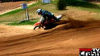 CRASH Southwick Berm Flip MXPTV [upl. by Nikos]