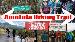 AMATOLA HIKING TRAIL VLOG SEPTEMBER 2021  EASTERN CAPE SOUTH AFRICA  TEAM CAPRE [upl. by Nevart]