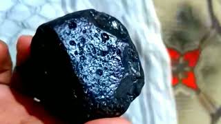 carbonado black diamond meteorite stone [upl. by Merriam98]