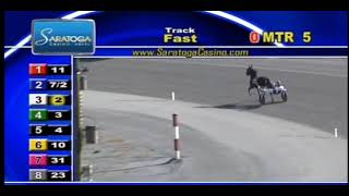 Saratoga Harness  33800 Pace The Gary Kamal Memorial Pace Final October 24 2021 [upl. by Leasi]