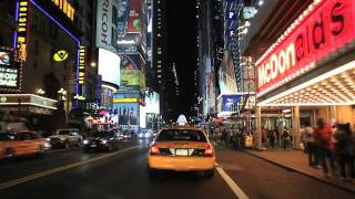 New York City amp Times Square Night Tour [upl. by Henka]