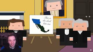 Historian Reacts  Why didnt the USA annex all of Mexico in 1848 Short Animated Documentary [upl. by Adien]