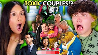 Are These Iconic Fictional Couples Toxic Or Healthy [upl. by Irim551]