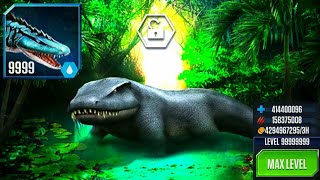 Labyrinthodontia max feed out Jurassic world the game [upl. by Oinigih]