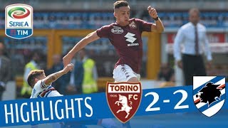 Torino  Sampdoria  22  Highlights  Giornata 4  Serie A TIM 201718 [upl. by Nomde188]