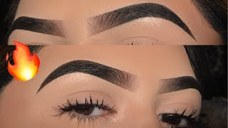 Updated Eyebrow Tutorial IG Brows  Anastasia Beverly Hills Dipbrow Pomade [upl. by Annayar]