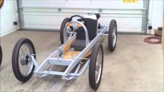 Cyclekart Monocar chassis complete video of details [upl. by Silloc]