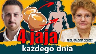 Jedz co najmniej 4 jajka każdego dnia Oto dlaczego i CO zyskasz  prof Grażyna Cichosz [upl. by Cates]