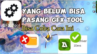 Cara Agar GFX Tool Bisa di Pasang Pada Android yang Memiliki Privasi File [upl. by Chaddy]