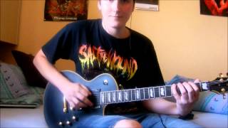 Annotations Of An Autopsy  Gore Gore Gadget  Guitar Cover [upl. by Rey]