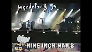 NIN Woodstock 94 pinion terrible lie HD enhanced Nine Inch Nails Live [upl. by Ormsby]