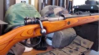 Sporterized milsurp rifle  German K98 mauser [upl. by Abdulla]