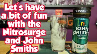 John Smith Extra Smooth through the Guinness Nitrosurge [upl. by Celie]