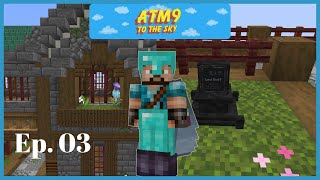 ATM9 to the Sky Ep03  Draconic Evolution [upl. by Amaris]