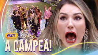 AMANDA É A CAMPEÃ DO BIG BROTHER BRASIL 23 COM 689 DOS VOTOS 🏆  BBB 23 [upl. by Rehtul]