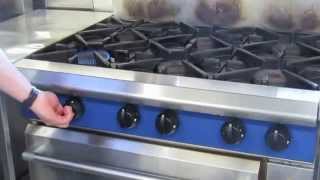 Blue Seal Gas Over Electric oven [upl. by Odranoel355]