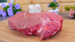 Das zäheste FLEISCH wird zart und saftig wenn Sie so kochen Oh Gott wie lecker Einfaches Rezept [upl. by Noram]