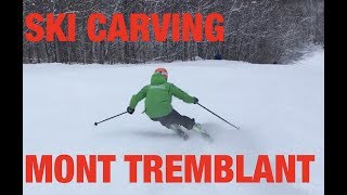 SKI CARVING MONT TREMBLANT  2018 [upl. by Aem]