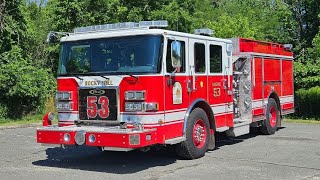 Rocky Hill Fire Department  2023 Pierce Saber Pumper [upl. by Vincenty]