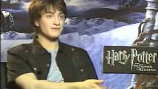 Harry Potter and the Prisoner of Azkaban Interviews [upl. by Qifar435]