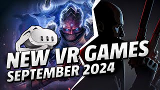 New VR Games for Meta Quest 3 Coming in September 2024 [upl. by Dolli]