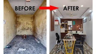 Office Restoration  Architecture interior Design BEFORE amp AFTER  samE STUDIO OFFICE [upl. by Assanav440]