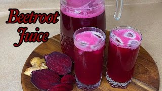 BEETROOT JUICE  This Super healthy drink cleanses detoxes lower blood pressure rich in iron [upl. by Bevan]